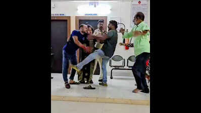 Video of clash inside police station goes viral, 13 arrested