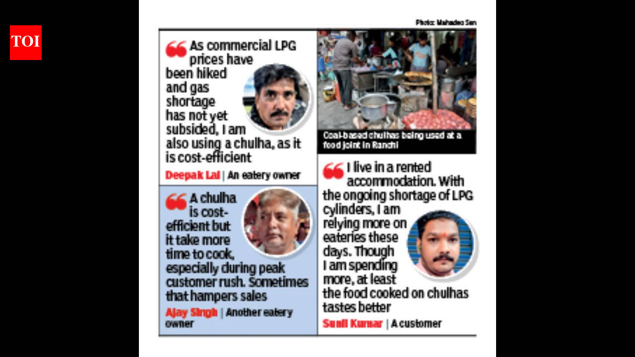 Ranchi eateries embrace coal chulhas: Cheaper fuel, better taste, growing demand