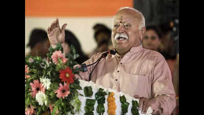 Bhagwat urges vigilance against illegal immigrants; backs three-child policy