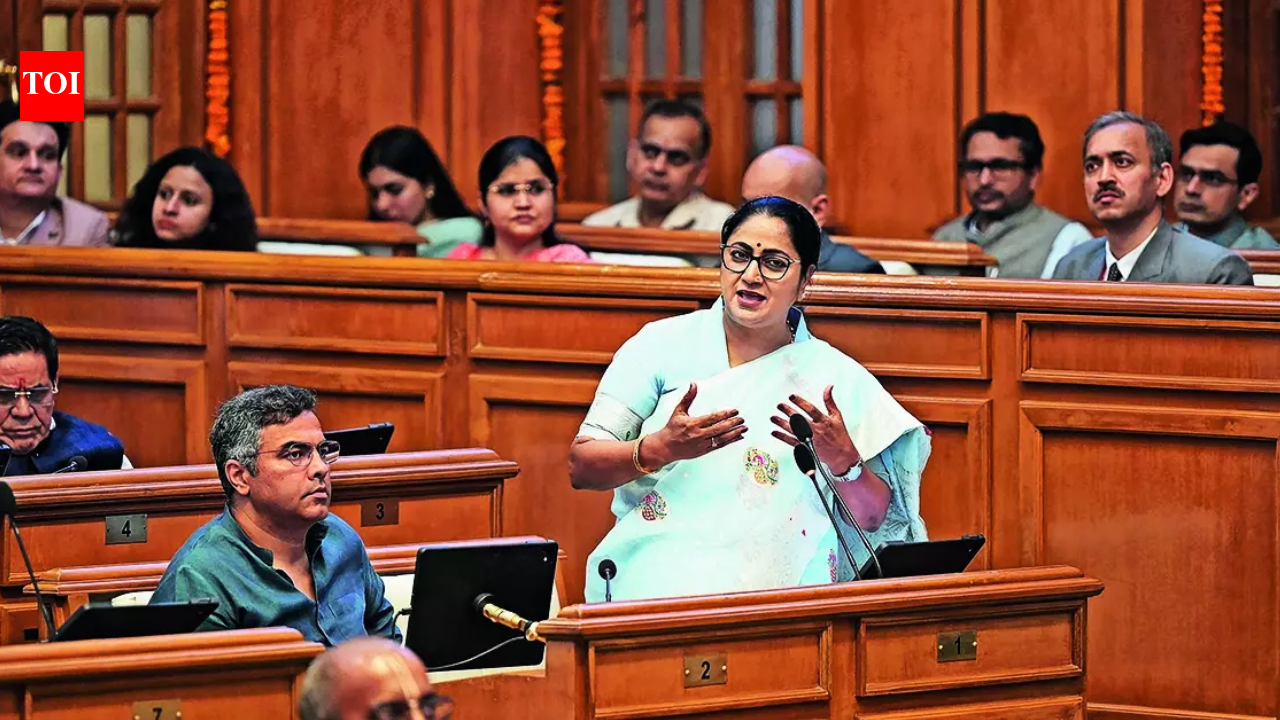 Delhi CM Rekha Gupta presents 'green' budget with infra push