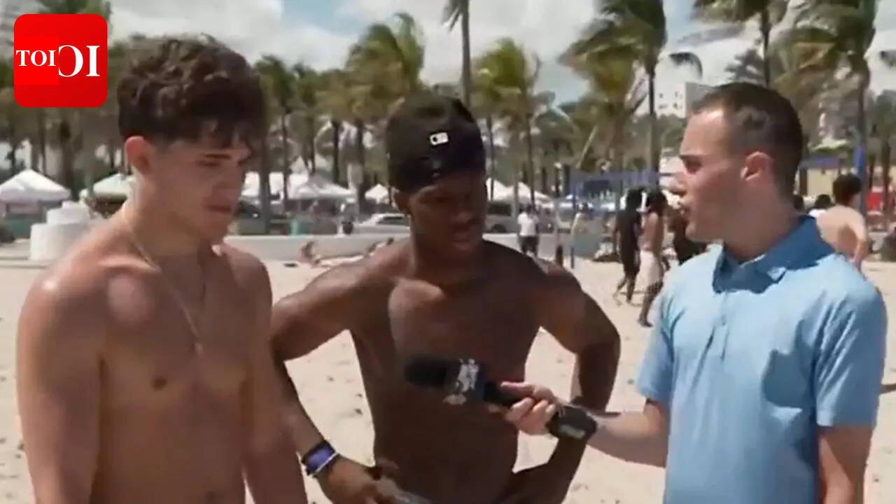 'Never heard the word Ayatollah': Viral video shows American spring breakers out of touch with global affairs