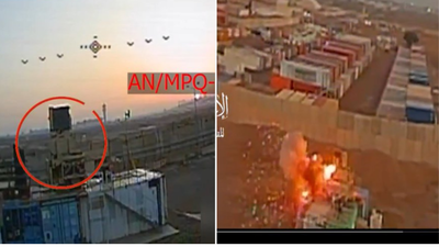 Cheap, precise, big threat: Video shows FPV drone breaching defences inside US Victory Base in Baghdad