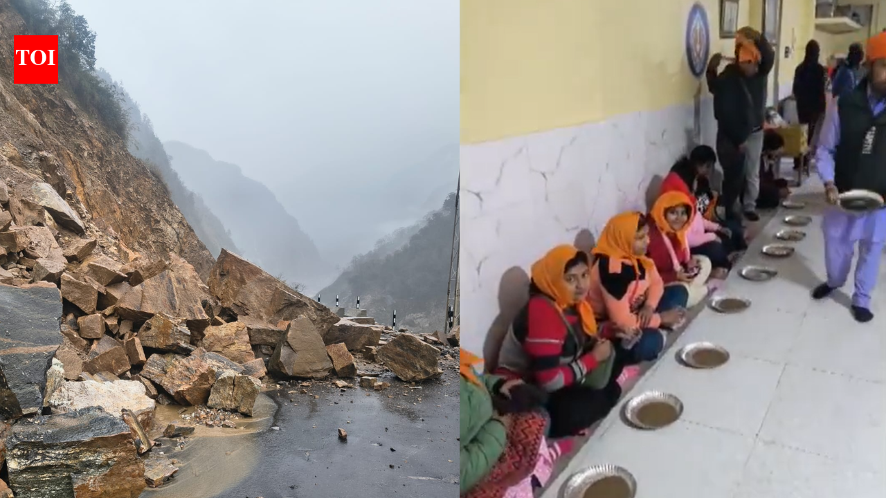 North Sikkim landslides: 150–200 tourists stranded in Chungthang