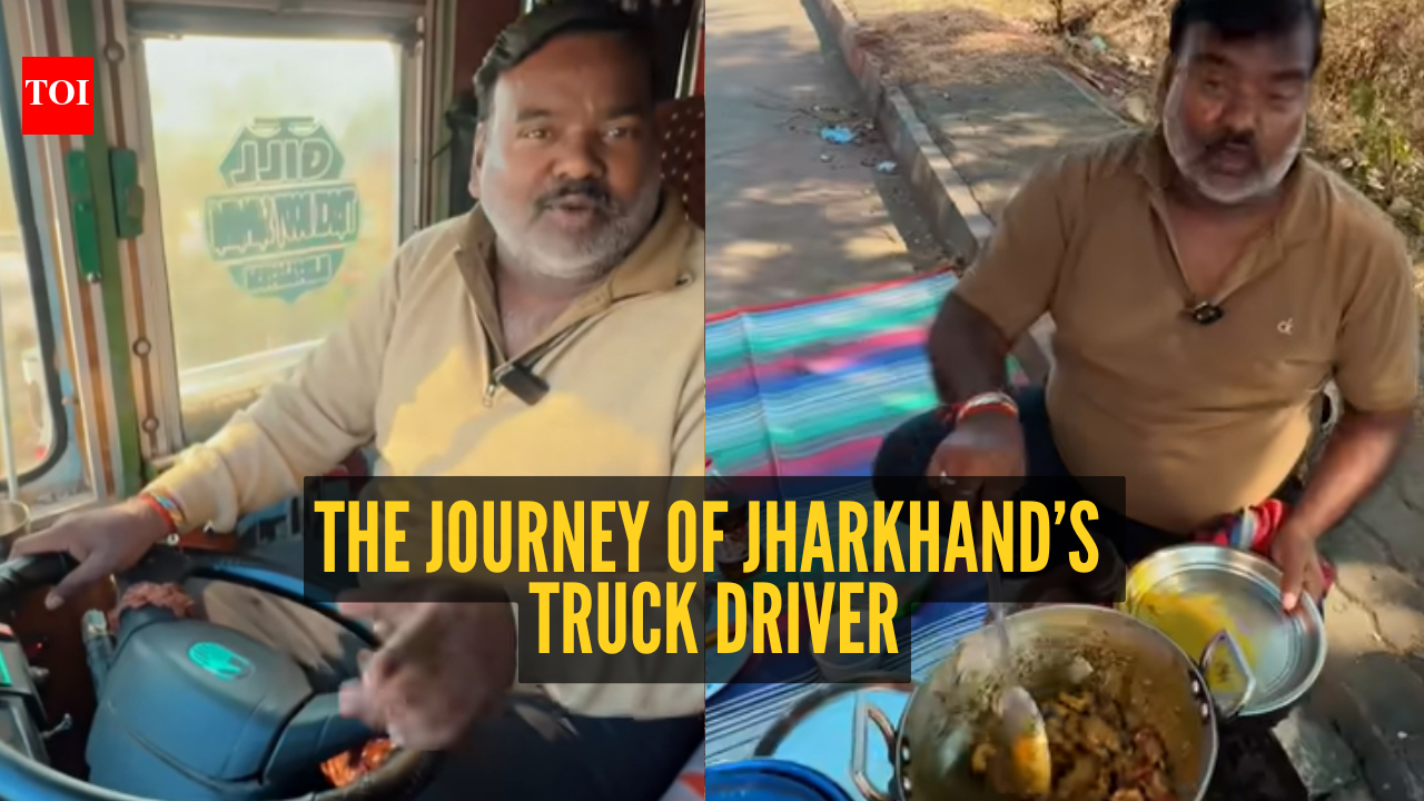With a 5-kg gas stove and the roadside as his kitchen: How this Jharkhand truck driver became a household name