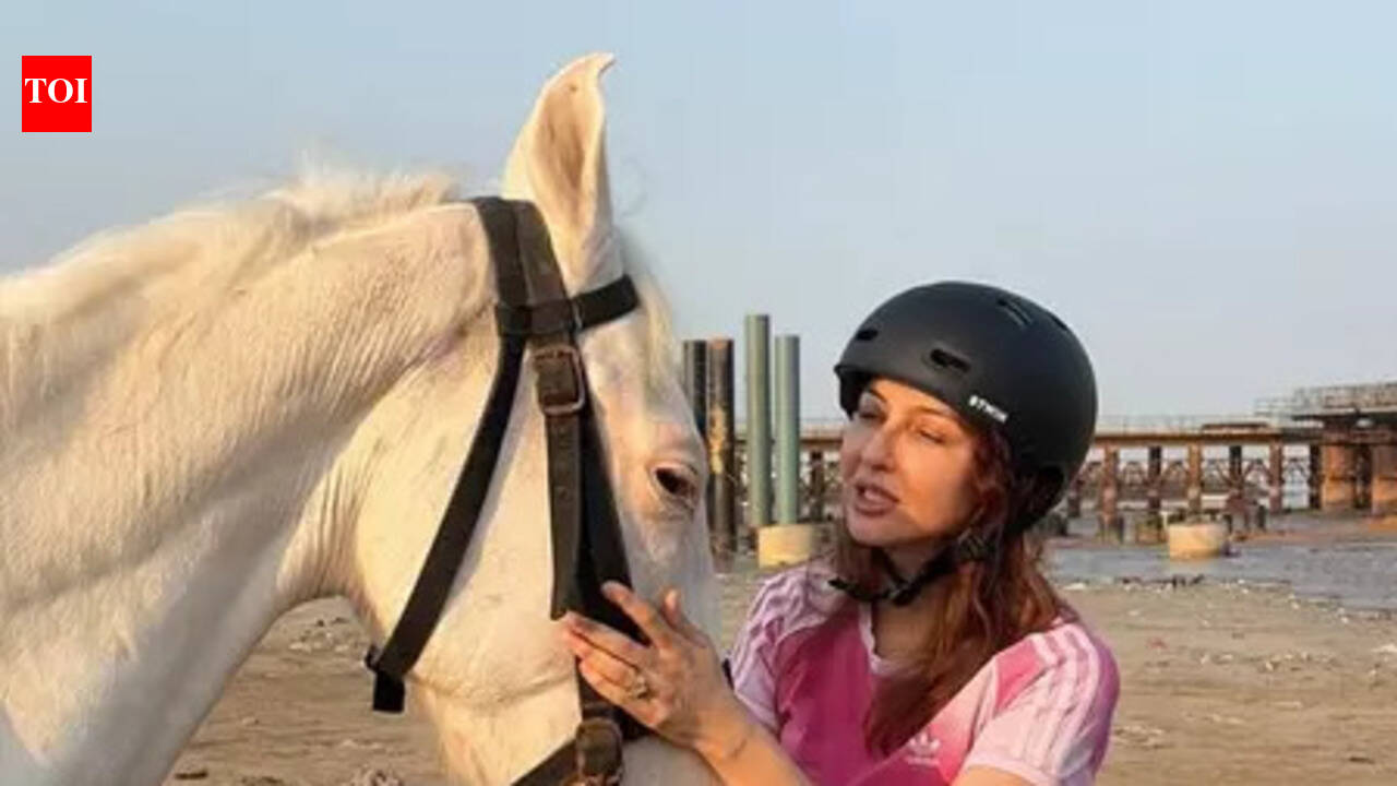 ‘Dhurandhar’ actress Saumya Tandon takes first step into horse riding; calls first experience ‘intimidating and overwhelming’