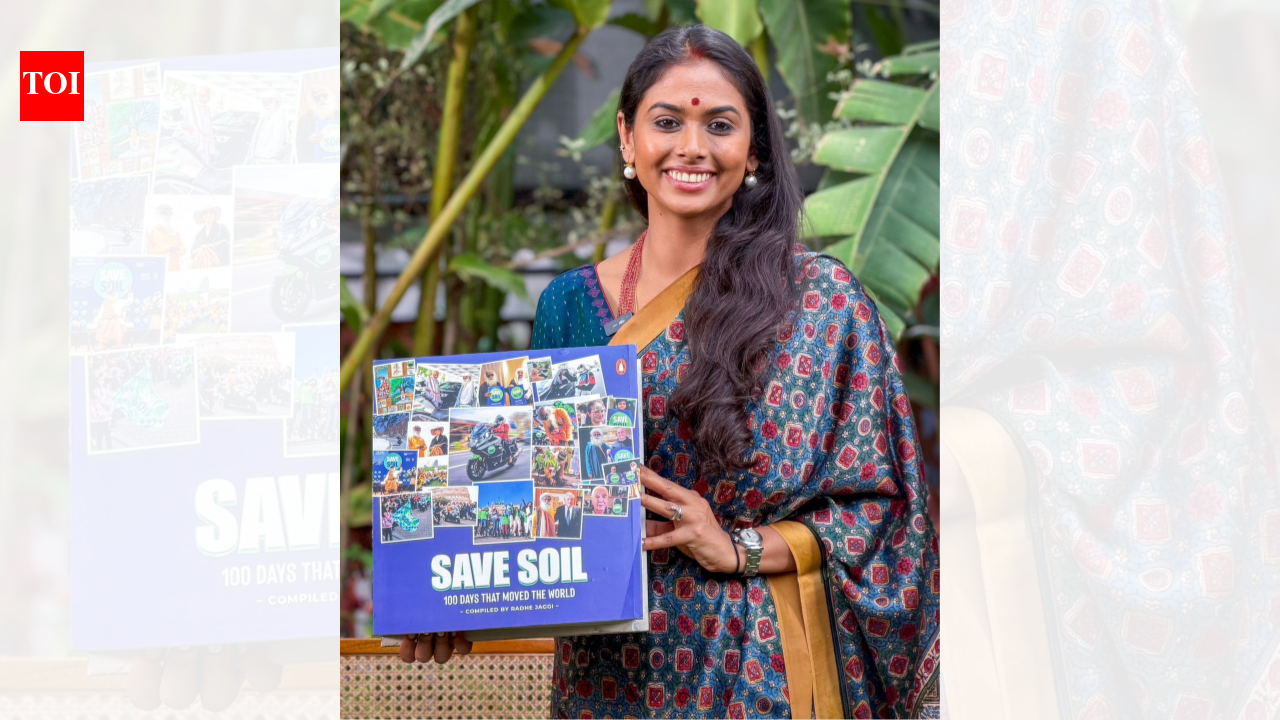 'Save soil: 100 days that moved the world': Sadhguru’s daughter Radhe Jaggi launches new book