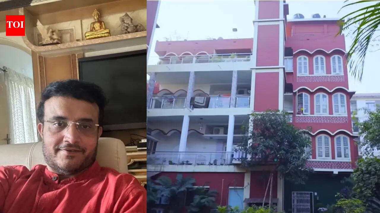 Sourav Ganguly House: Sourav Ganguly’s ₹40 crore ancestral mansion in Kolkata is a 48-room family legacy, cricketing glory and classic Bengali charm