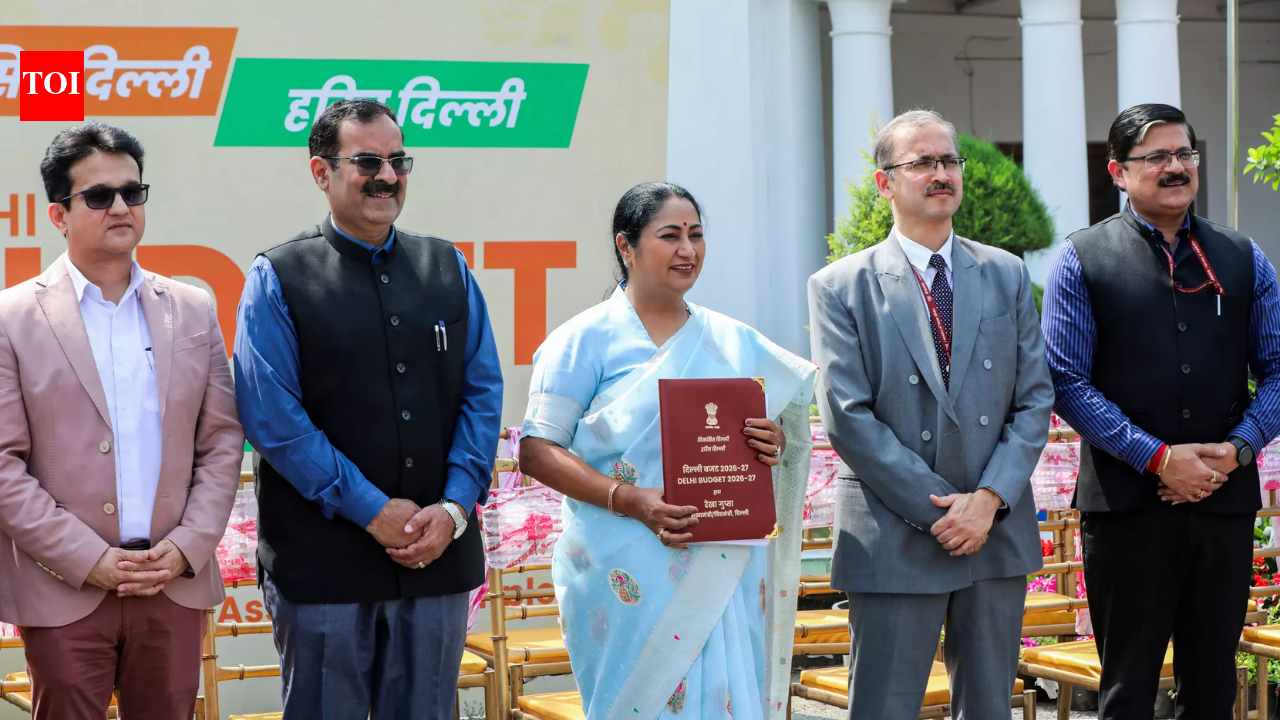 Delhi budget 2026: Rs 1,03,700 crore outlay targets education, health, and urban development