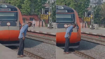 Man goes to spit tobacco near railway tracks, dies after being hit by Vande Bharat
