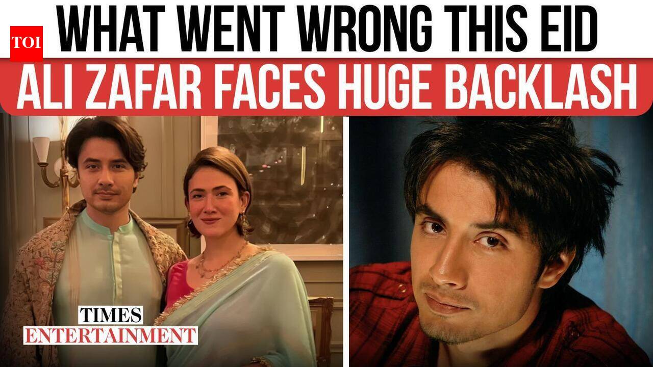Ali Zafar Under Fire For Eid Outfit As Internet Debates His Fashion Choic