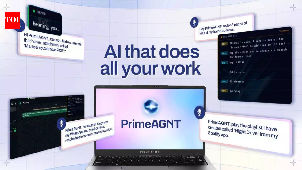 Primebook launches PrimeAGNT AI for PrimeOS, brings task automation to laptops