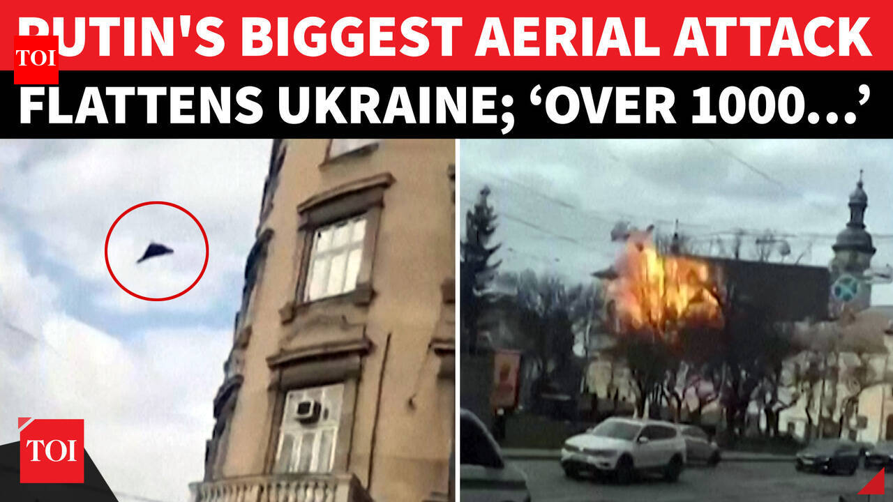 Russian Forces Rain Down 1,000 Drones In Biggest Aerial Attack Of 2026 In Ukraine