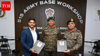 515 Army Workshop ties up with startups, NFSU to build drone capabilities