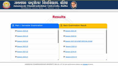 JNCU releases B.A, B.Sc, B.Com part-I, II, III and BBA results for March 2026 under NEP out at jncu.in; check here