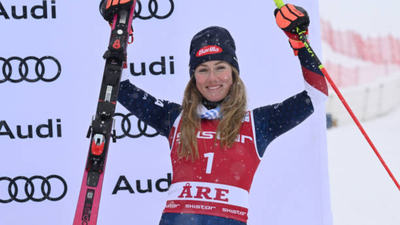 Mikaela Shiffrin wins record-equalling sixth Grand Crystal Globe after dominating Milano Cortina Winter Olympics 2026