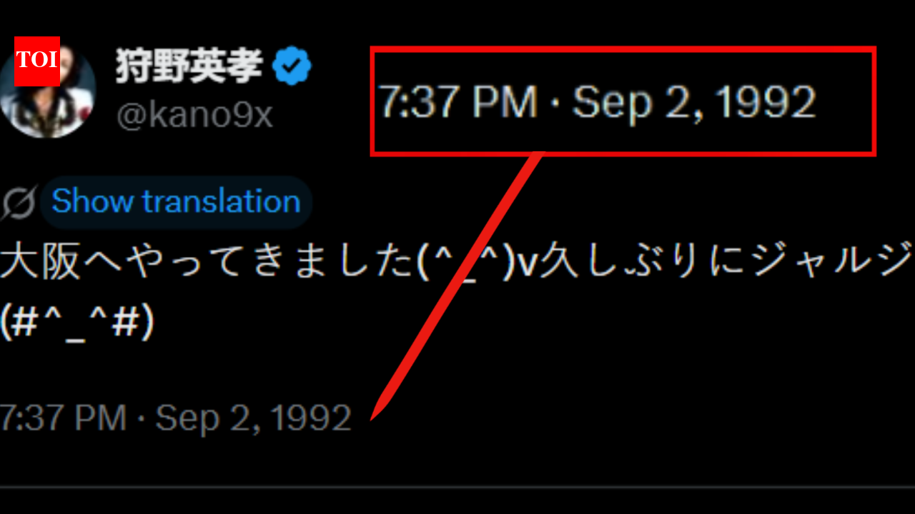 Is this the world’s oldest tweet? Viral X post in Japanese shows impossible 1992 timestamp