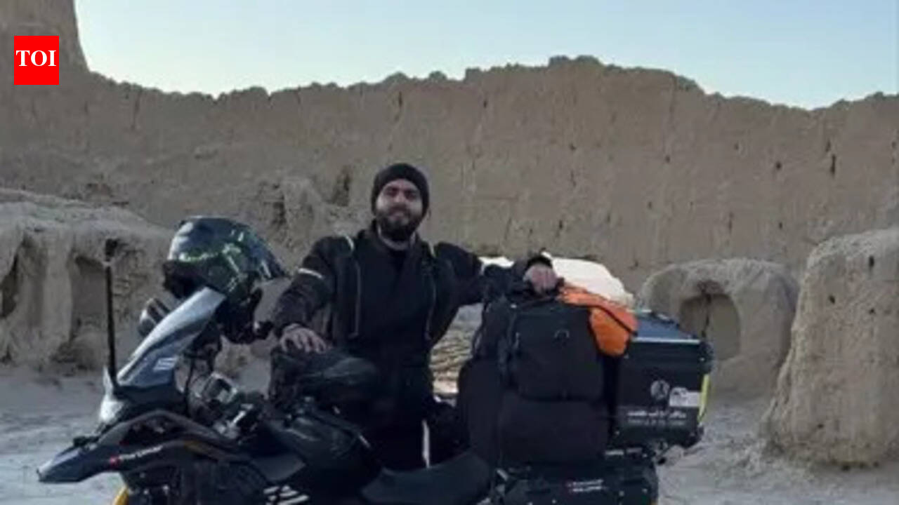 Missiles overhead: Kashmiri biker rides through war-hit Iran
