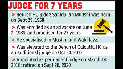 Ex-judge on deleted list to move tribunal, family status undecided
