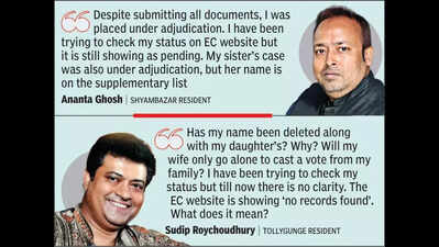 Many unsure of voting rights as SIR deletions split families