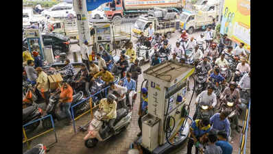 Long queues from 5am, tempers run high
