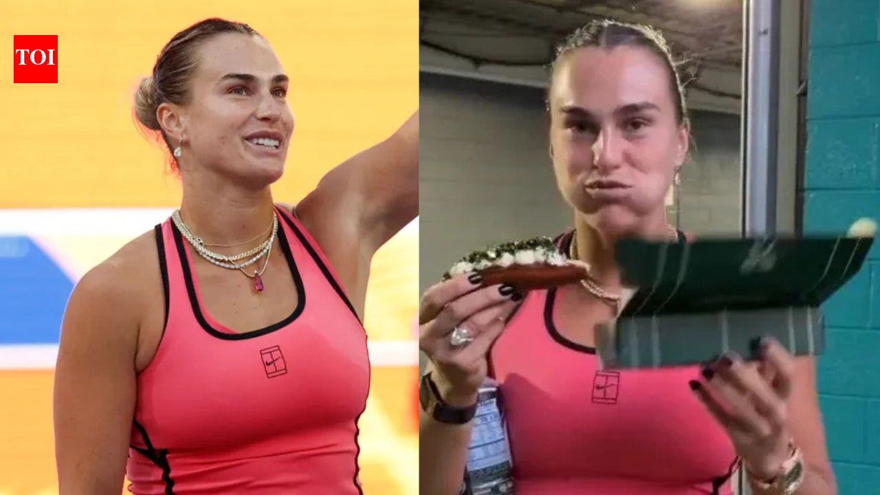 Aryna Sabalenka viral Golden Glizzy reaction steals show after Miami Open win over Zheng Qinwen