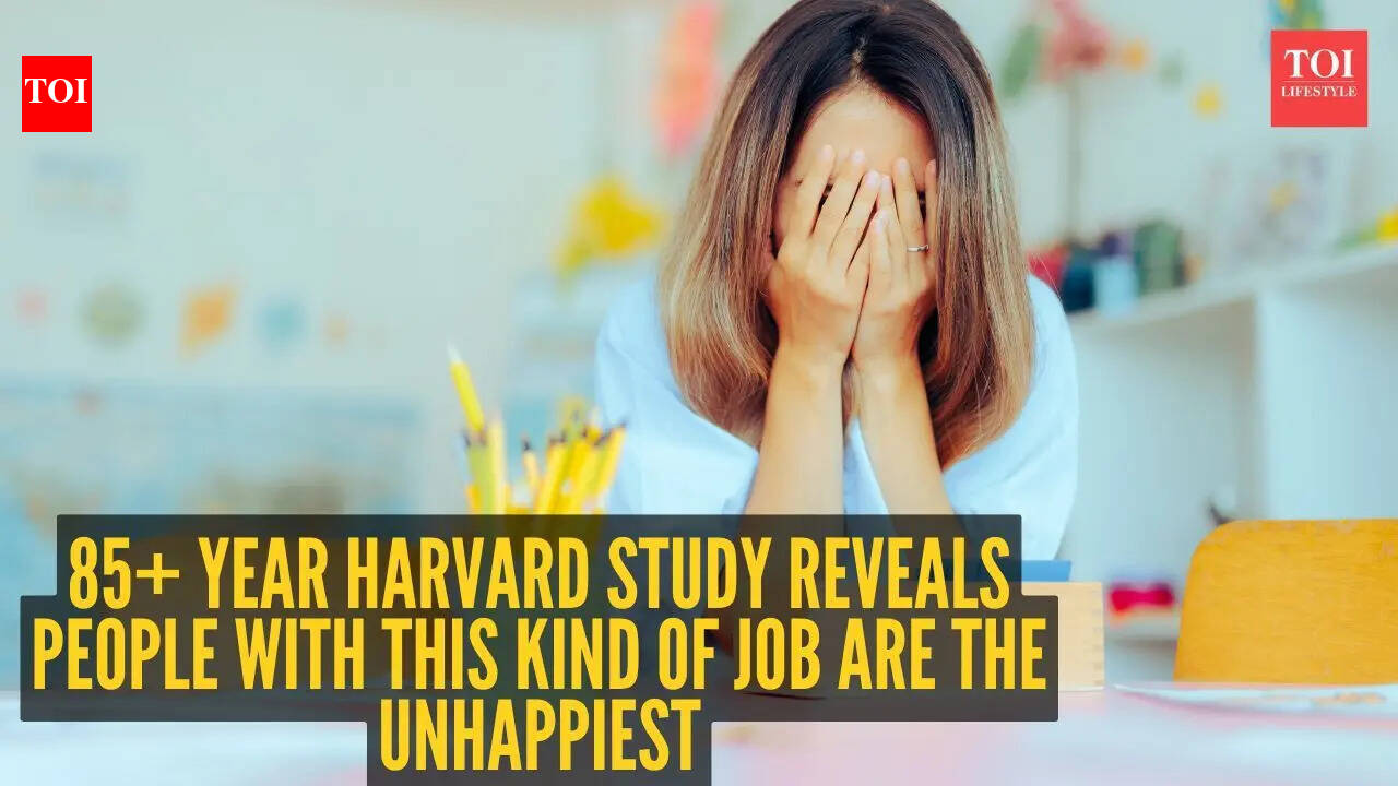 85+ year Harvard study reveals people with THIS kind of job are the unhappiest