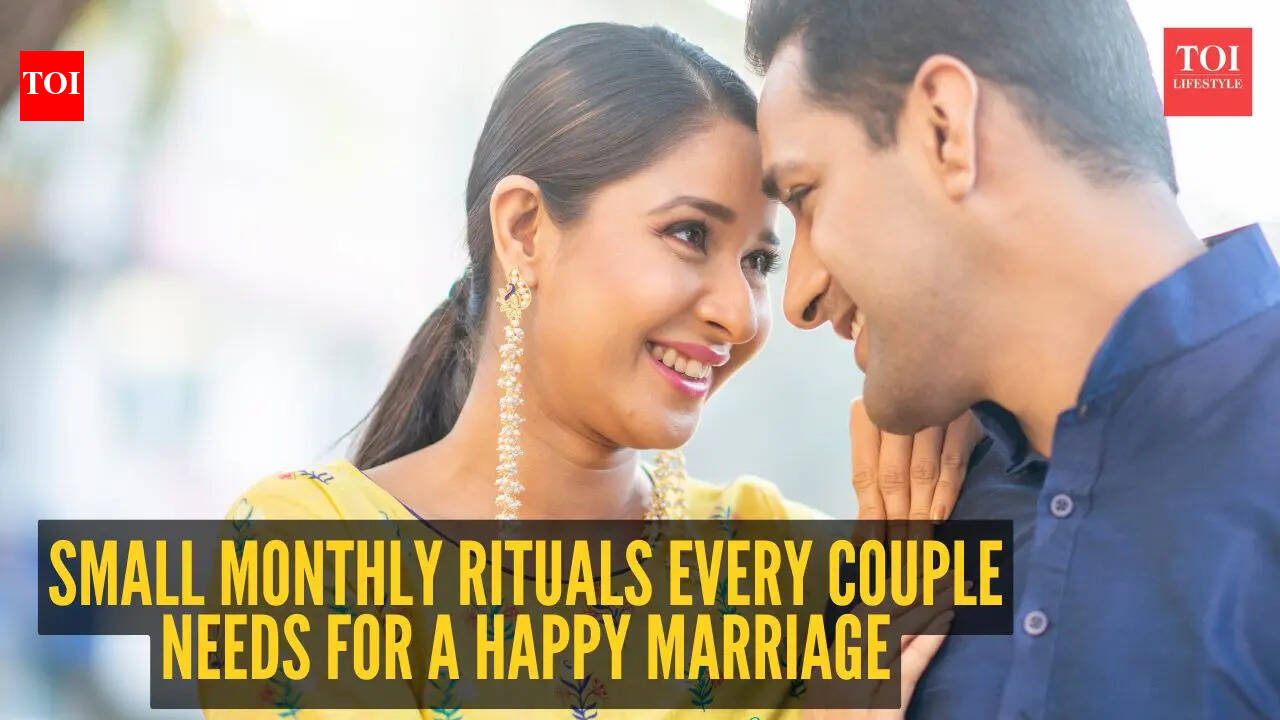 5 small monthly rituals every couple needs for a happy, lasting marriage