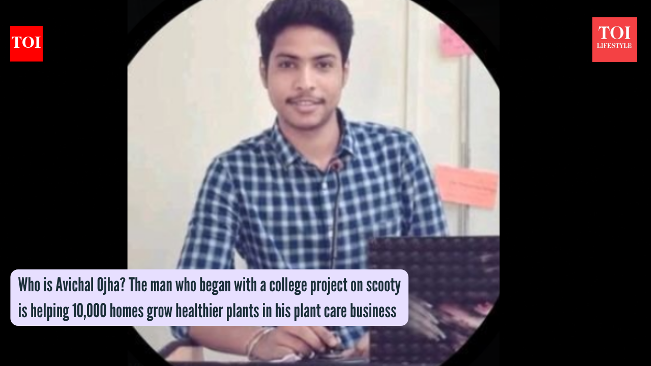 Who is Avichal Ojha? The man who began with a college project on scooty is helping 10,000 homes grow healthier plants in his plant care business