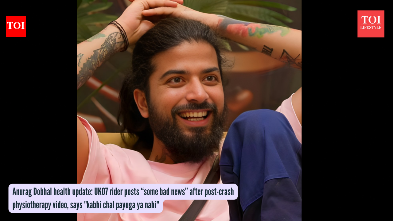 Anurag Dobhal health update: UK07 rider posts “some bad news” after post-crash physiotherapy video, says "kabhi chal payuga ya nahi"