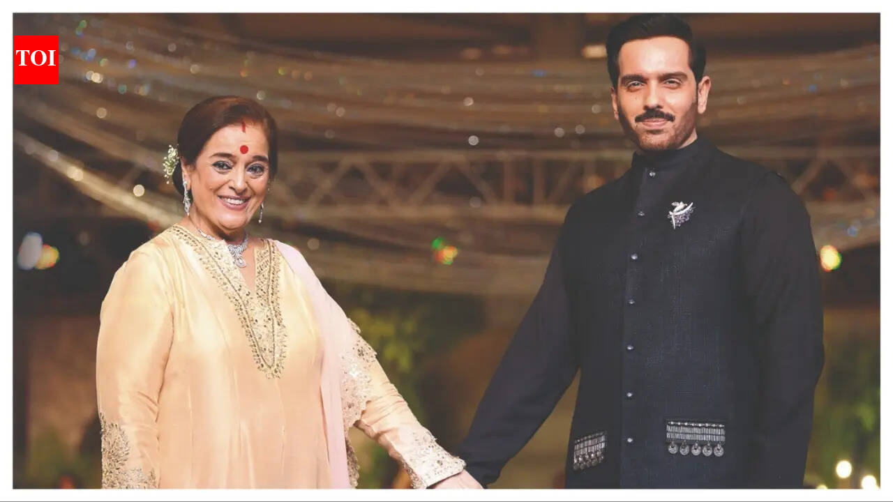 Poonam Sinha on returning to the ramp after 45 years: Walking with Luv made it truly special