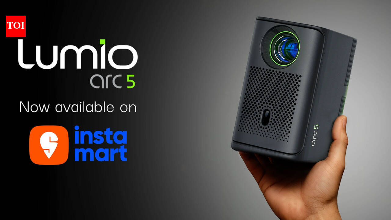 Lumio Arc 5 projector now available on Swiggy Instamart ahead of IPL 2026