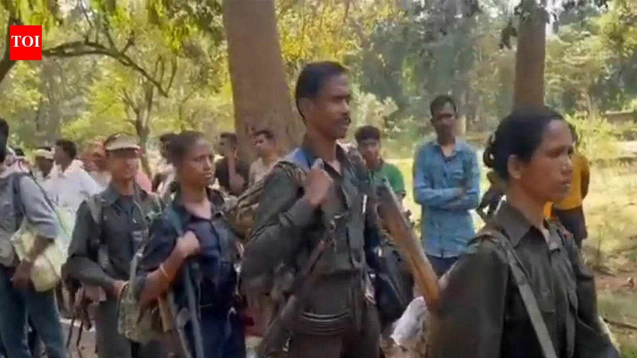 Six Maoists surrender with arms in Kanker, rehab push gathers pace in Bastar