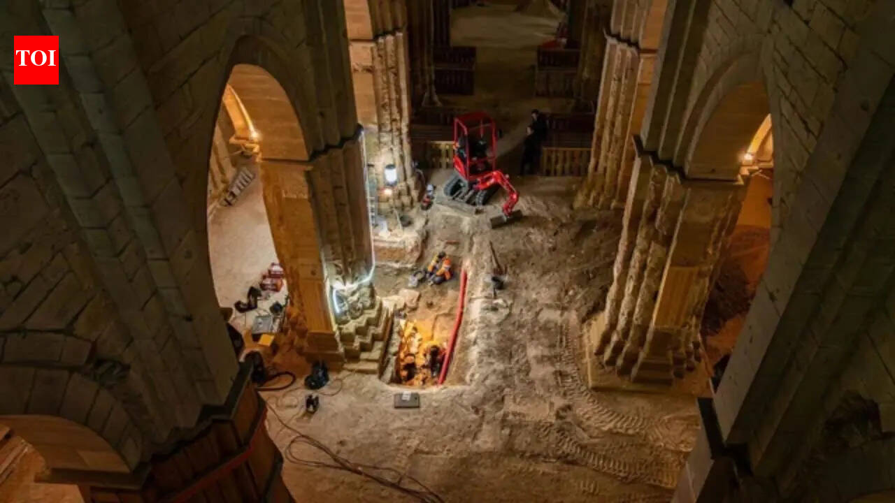 London shock discovery: Hidden staircase beneath historic church leads to sealed vault of coffins