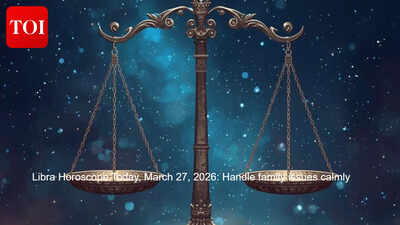 Libra Horoscope Today, March 27, 2026: Handle family issues calmly