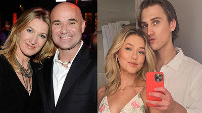 Andre Agassi and Steffi Graf’s son Jaden Agassi shows rare love moment with Catherine Holt during snowy getaway