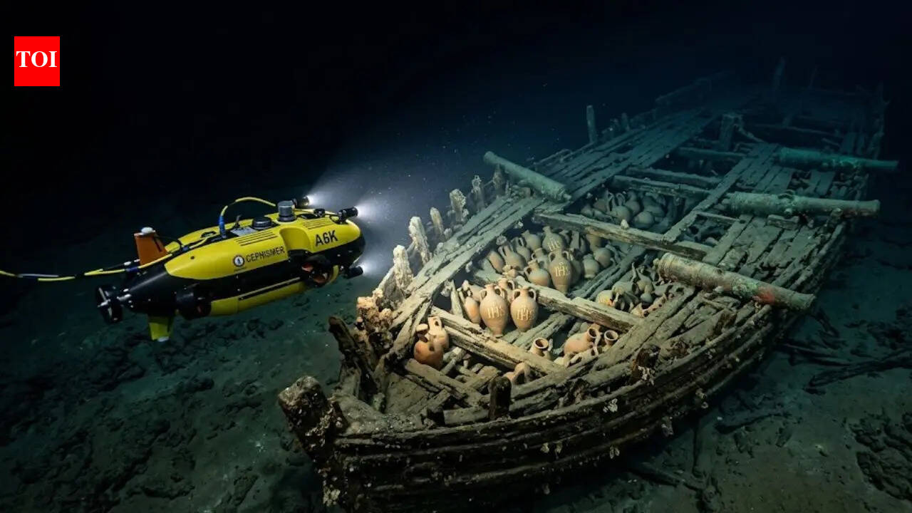 A hidden world 2.5-kilometre down: How an underwater drone discovered France’s deepest shipwreck