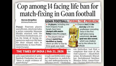 Match-fixing in Goan football: AFC seeks report on findings of investigation