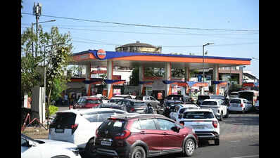 Fuel frenzy sparks massive queues at petrol pumps, chokes traffic