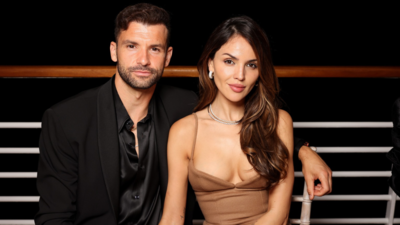 Grigor Dimitrov cannot hide feelings for Eiza González after her black dress appearance grabs all the attention