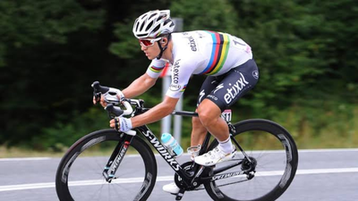 Champion cyclist Michal Kwiatkowski reveals crash scars in naked photo after hitting sign post during brutal collision with rival rider