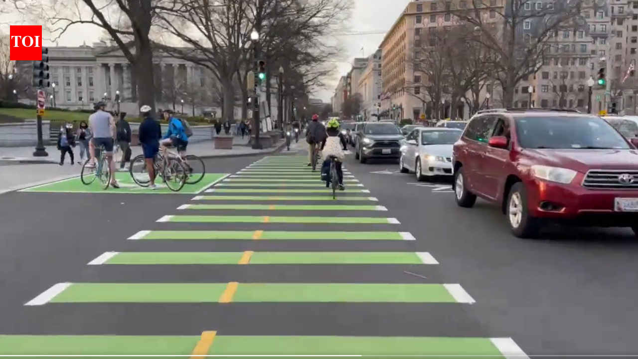 ‘Can India ever have safe cycle tracks?’ Viral video from Washington sparks fierce debate