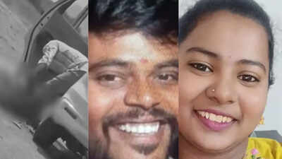 Horrific murder caught on camera in Karnataka: Man slits wife’s throat, drives SUV over her body