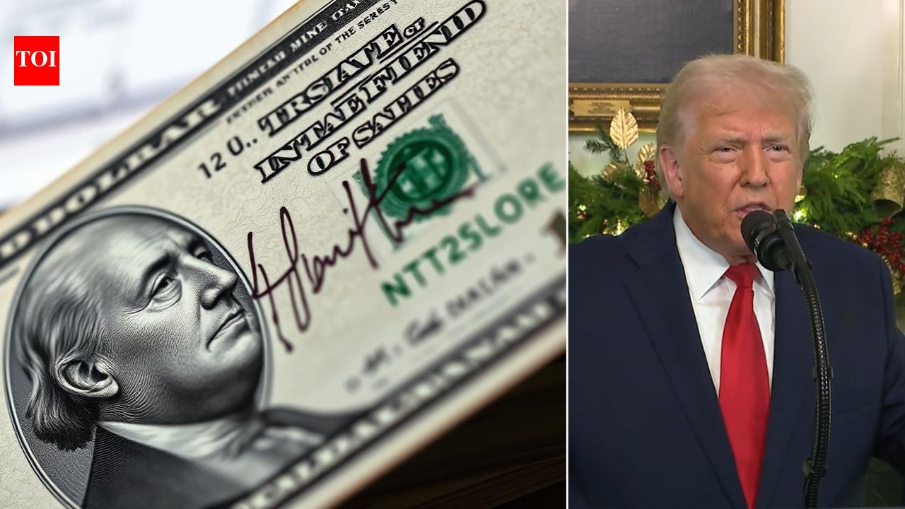 First since 1861: US paper currency to bear Donald Trump’s signature – The Times of India