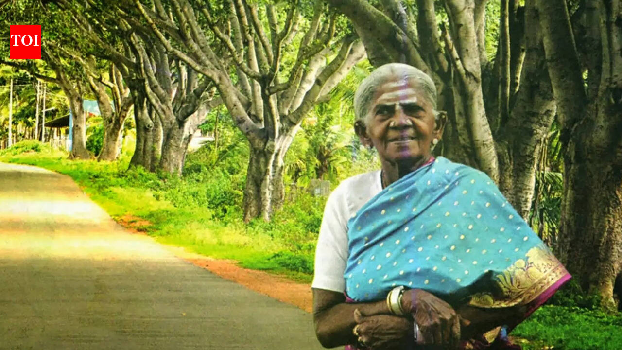 The story of a poor woman who planted 384 banyan trees along a highway