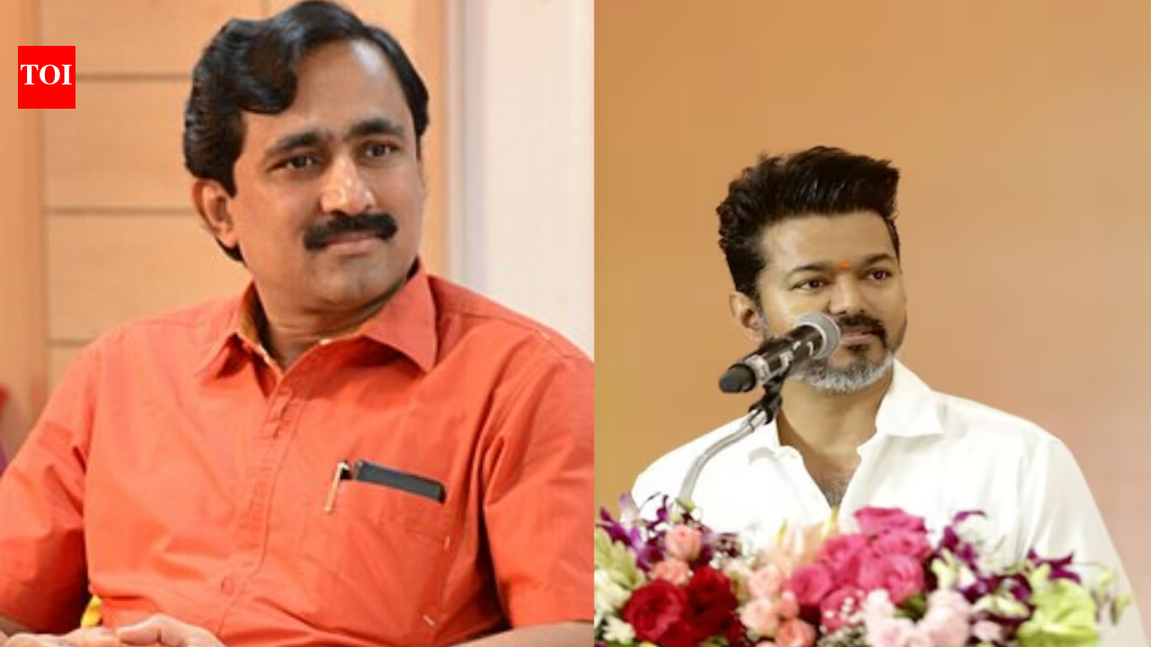 TVK chief Vijay goes to DGP with plaint against Ponraj Vellaichamy