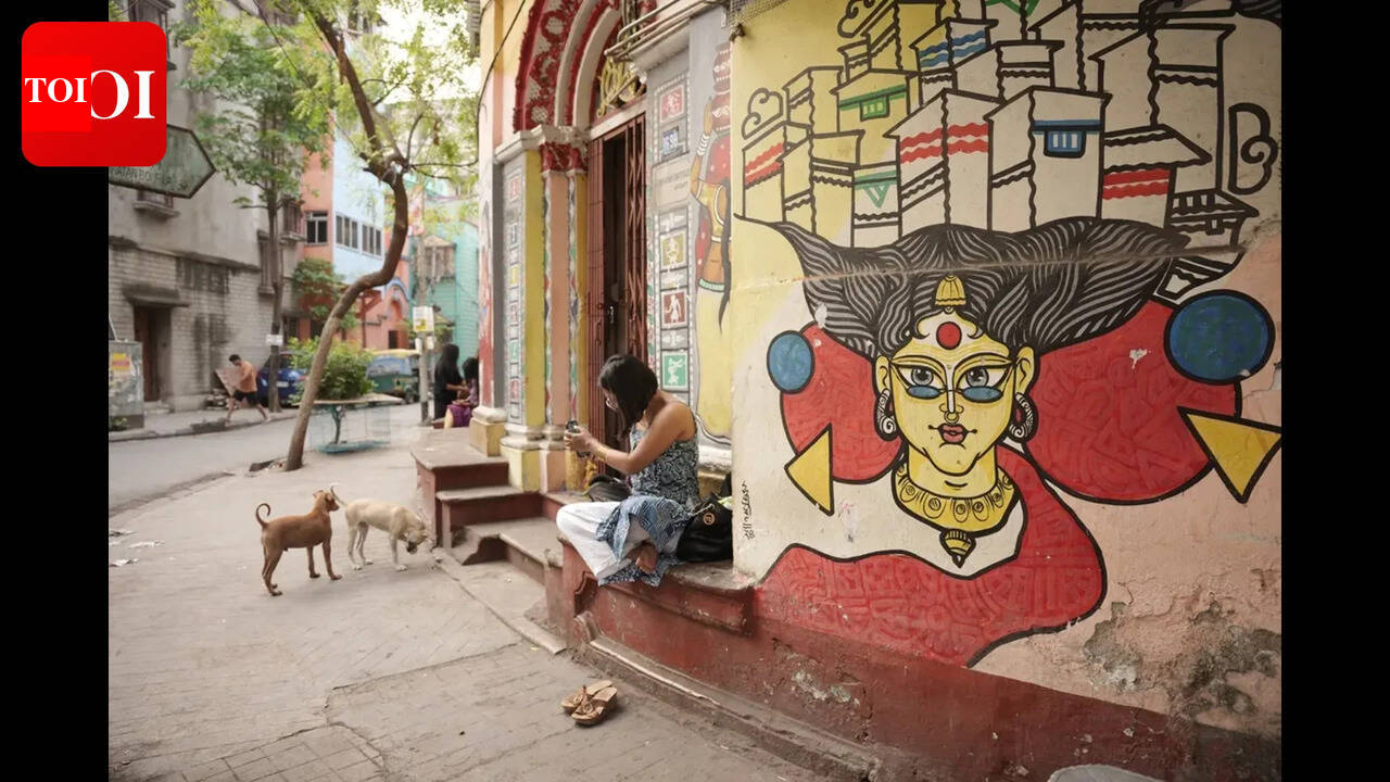 Adda, art and community: Inside north Kolkata’s living canvas