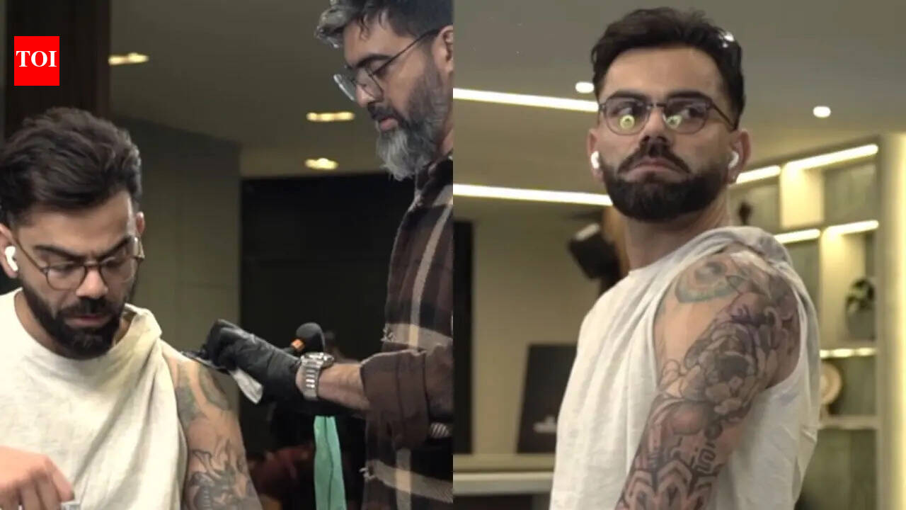 Virat Kohli’s new lotus tattoo goes viral, artist reveals deeper meaning - Watch