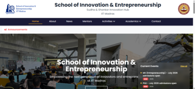 IIT Madras MS Entrepreneurship programme 2026: Applications close on March 30; check who can apply, direct link here