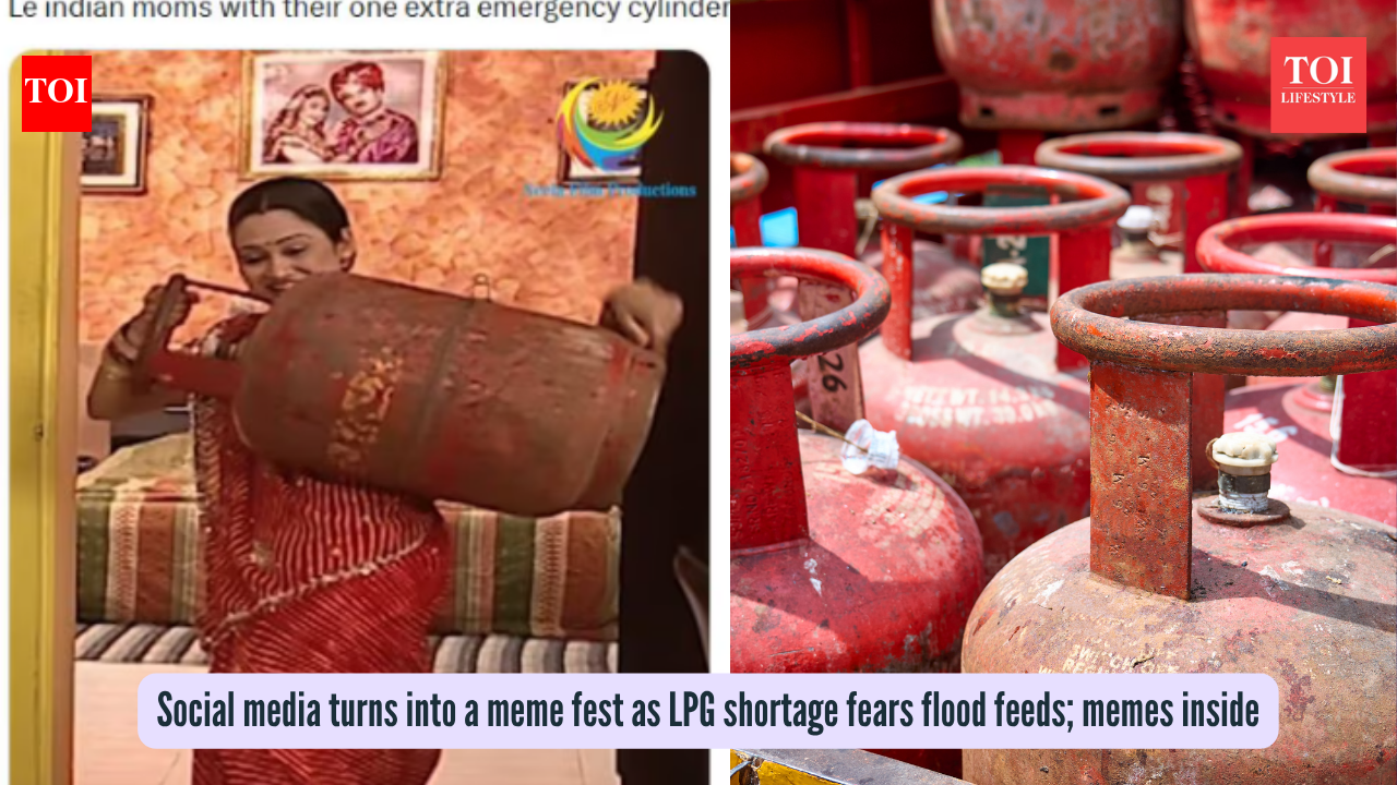 Social media turns into a meme fest as LPG shortage fears flood feeds; memes inside