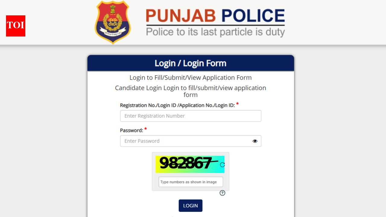 Punjab Police Constable recruitment 2026: Registration for 3,298 posts ends on March 30; direct link to apply here